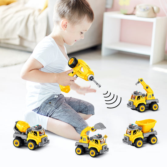 Construction Toys - Learn how to use simple real-life mechanics and functions