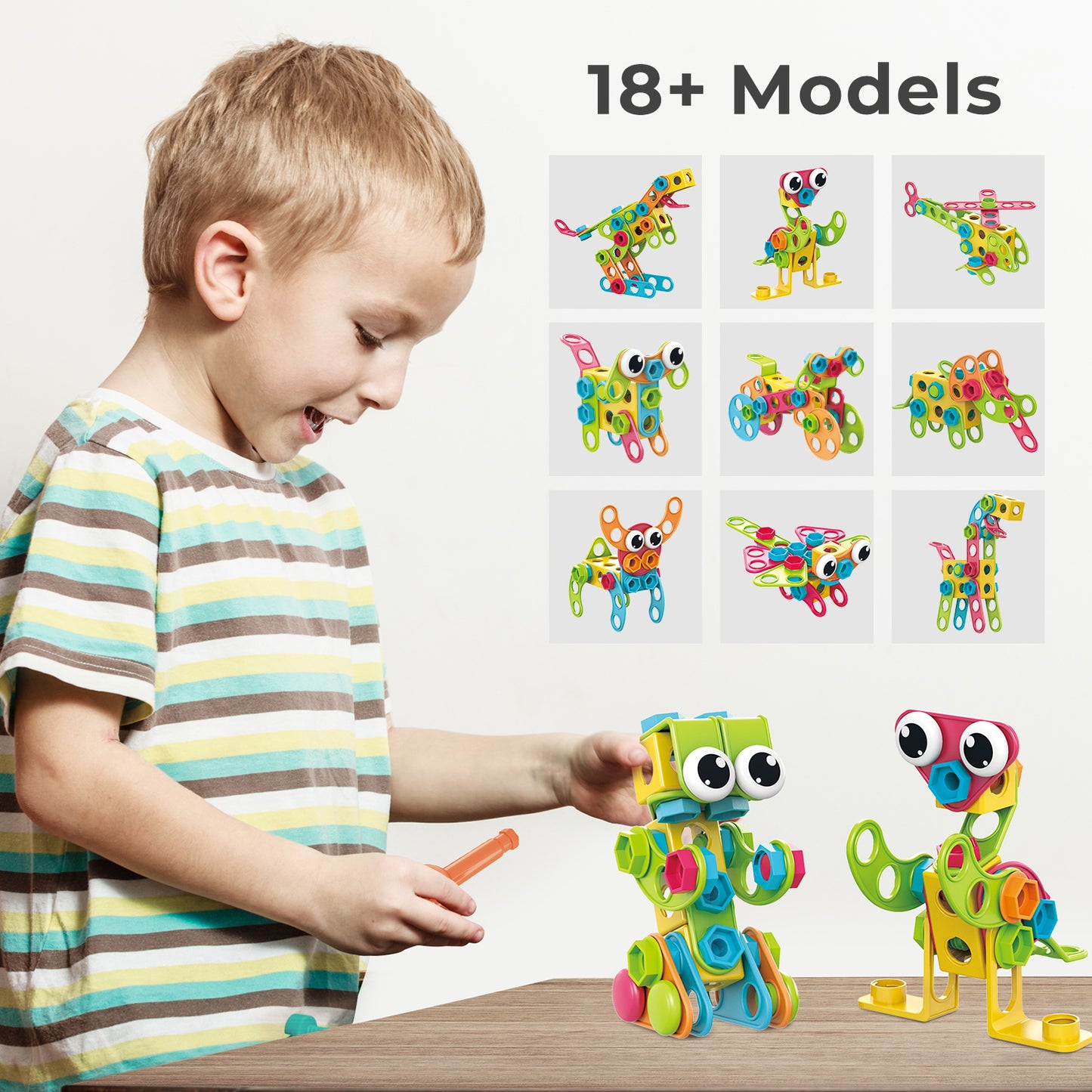 KIT de juguetes STEM 147 PCS