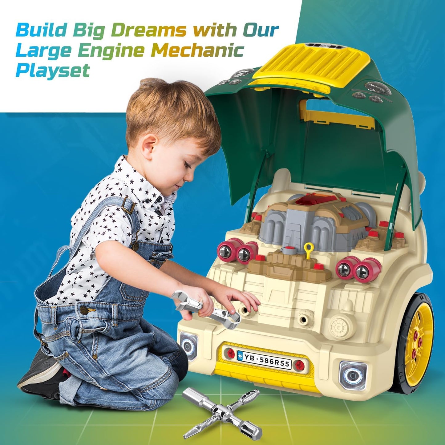 Large Truck Engine Toys