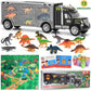Dinosaurs Playset with 12 Toy Dinosaurs, Playmat and Accessories
