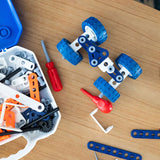 12-in-1 Stem Kit Toy for Kids - 152 Piece Construction Building Set