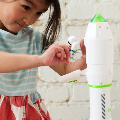 Juguetes espaciales para niños de 3 a 5, 6, 7 y 8 años: nave espacial aventurera