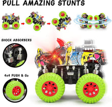 Загрузить изображение в средство просмотра галереи, Dinosaur Monster Trucks - Pull Back Friction Power Dino Cars
