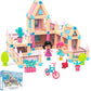 3D Princess Castle Villa Doll House Building Toy Set