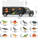Dinosaurs Playset with 12 Toy Dinosaurs, Playmat and Accessories