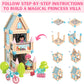3D Princess Castle Villa Doll House Building Toy Set